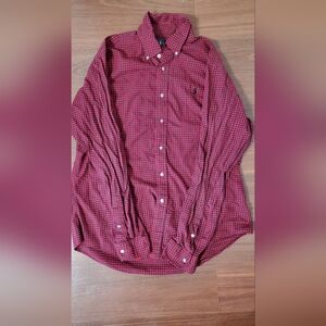 Ralph Lauren Men's Red Checkered Shirt